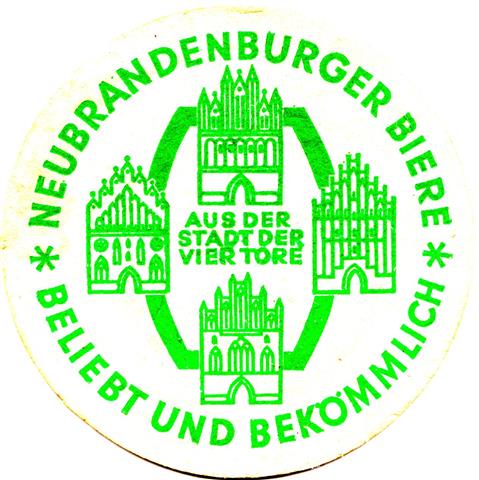 neubrandenburg nb-mv nord veb rund 4a (215-aus der stadt-grün)